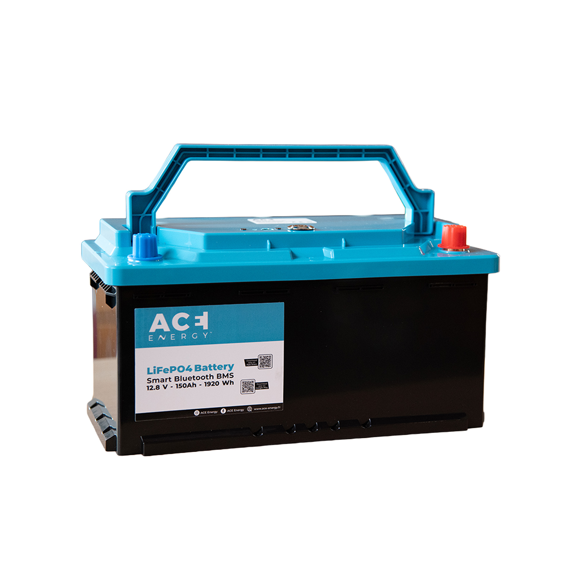 Batterie LiFePO4 Basse 12V 150Ah L5